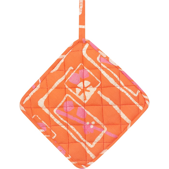 Pot Holder: Mocktails - Orange-Organic