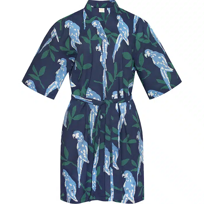 Robe: Parrots - Spruce