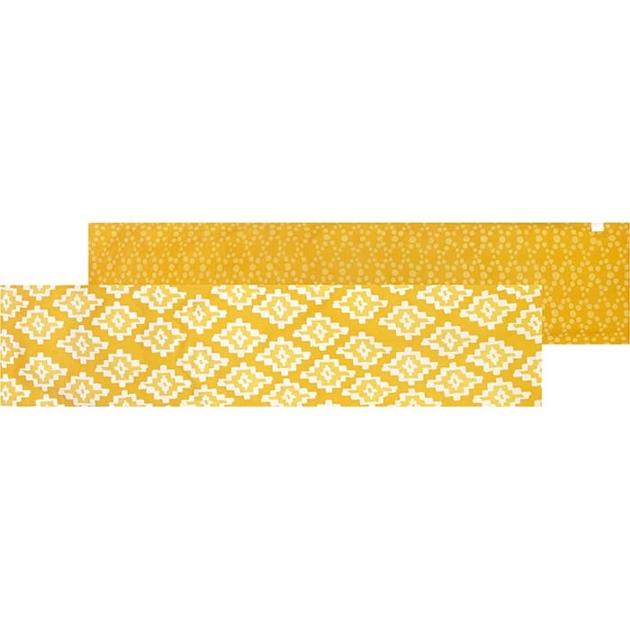 Table Runner-Short: Ikat - Gold-Organic