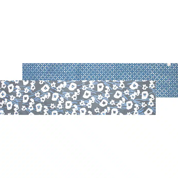 Table Runner-Long: Painted Floral - Charcoal-Organic