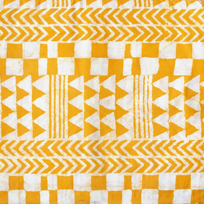 Batik Fabric: Adobe - Gold-Organic
