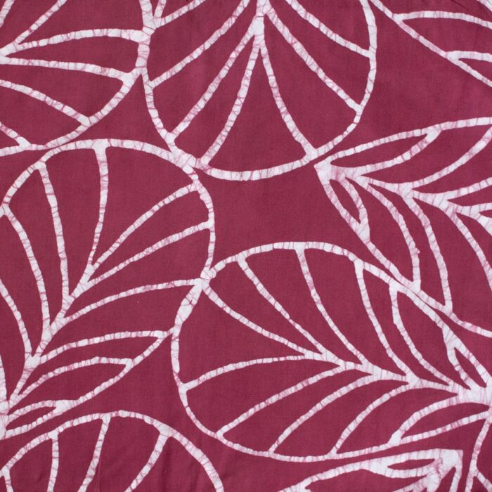 Batik Fabric: Canopy - Rosewood-Organic