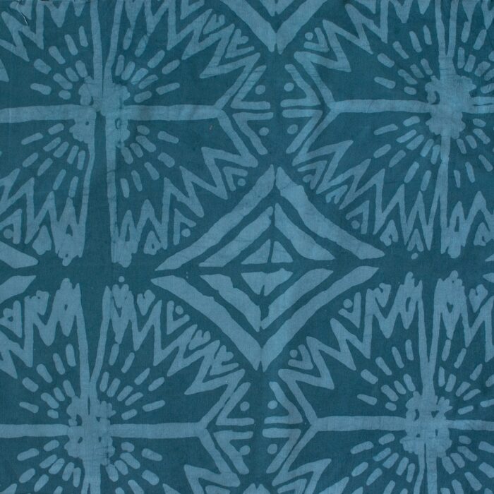 Batik Fabric: Radiance - Teal-Organic