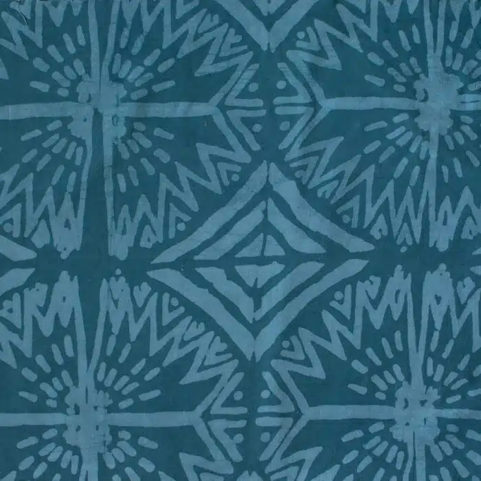 Batik Fabric: Radiance - Teal-Organic