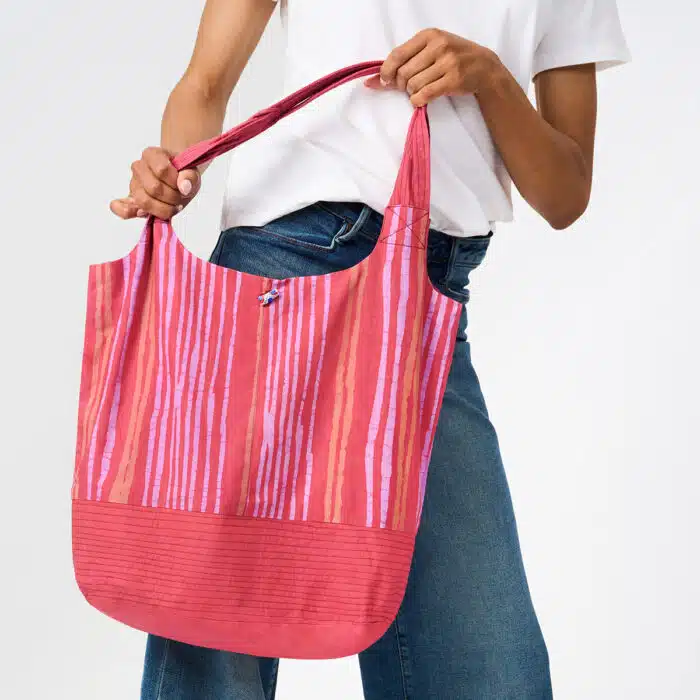 Bucket Bag: Reeds - Melon-Organic