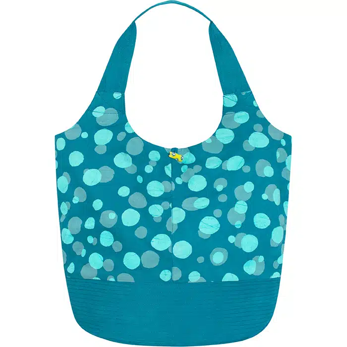 Bucket Bag: Toffee - Teal-Organic