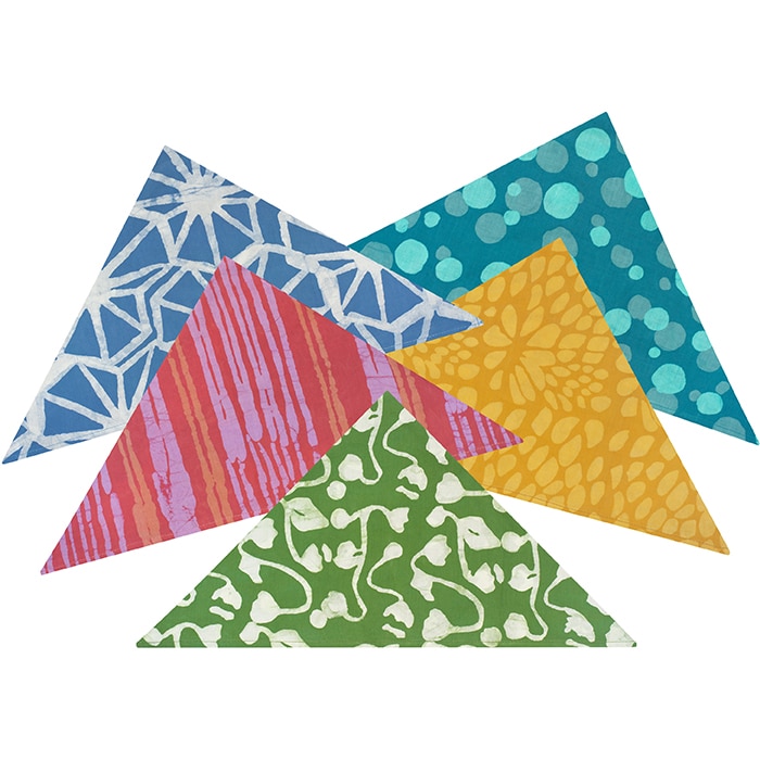 Adult Bandana: Batik - Assorted-Organic