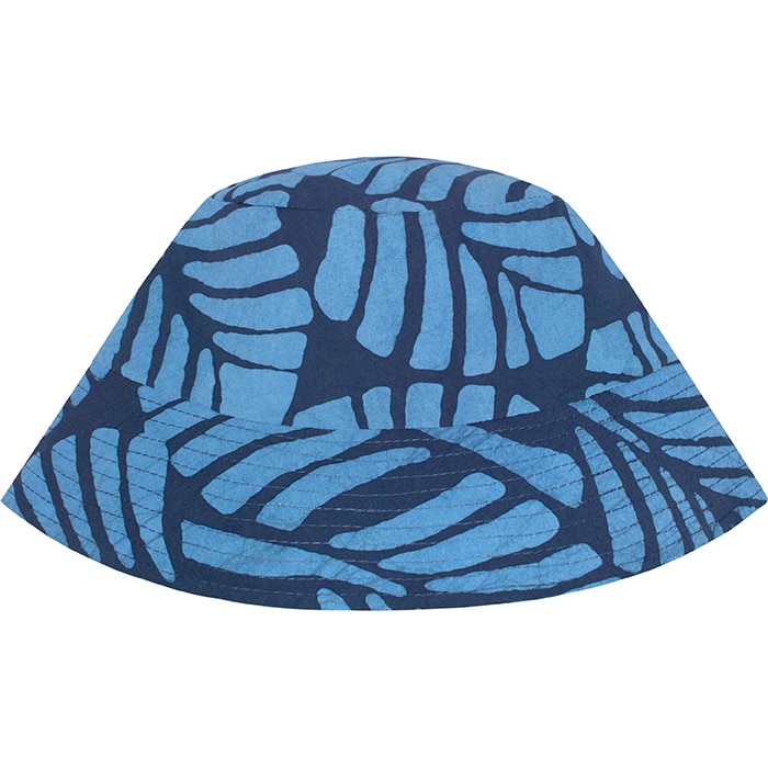 Adult Sun Hat: Deco Leaf - Spruce-Organic