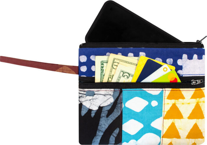 Zip Wristlet: Assorted - Organic - Image 3