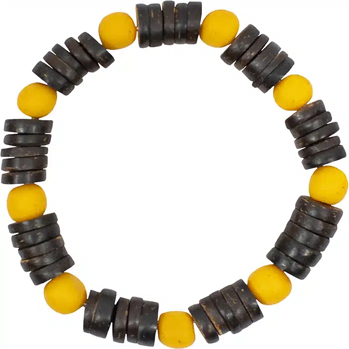 Coconut Origin: Bracelet - Mustard