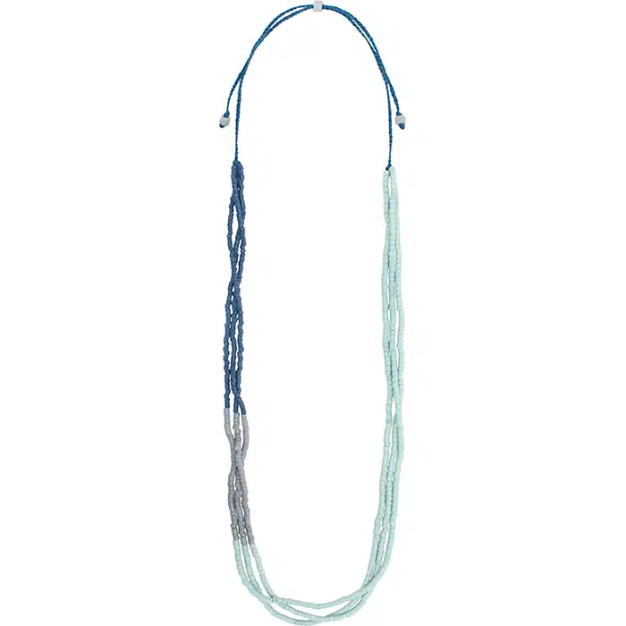 Color Block: Necklace - Sea Glass