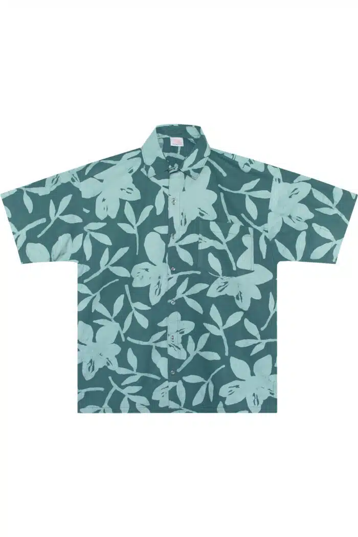 Button Down Shirt: Blossom - Shadow-Organic