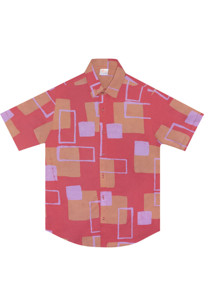 Slim Fit Shirt: Urban - Melon-Organic