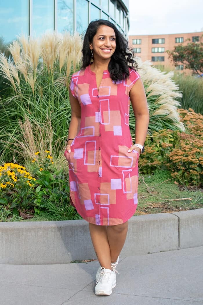 Harbor Dress: Urban - Melon-Organic