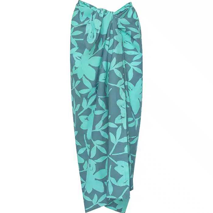 Sarong: Blossom - Sea Glass-Organic