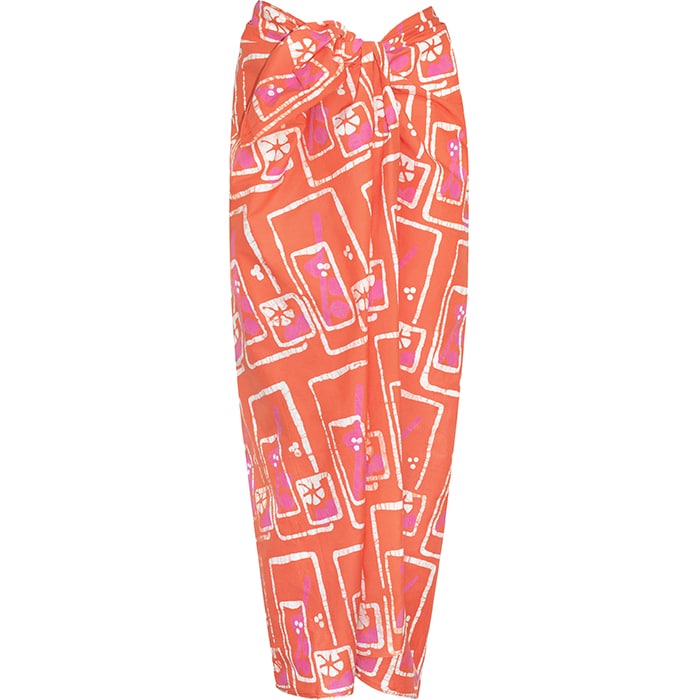 Sarong: Mocktails - Orange-Organic