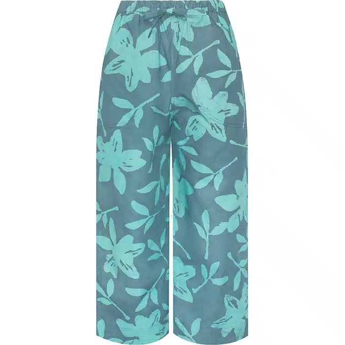 Trousers-Tenos: Blossom - Sea Glass-Organic