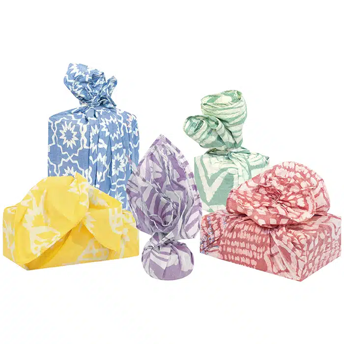 Eco Gift Wrap Bundle: Flour Sack - Assorted