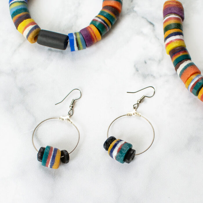 Rock Candy: Earrings - Rainbow