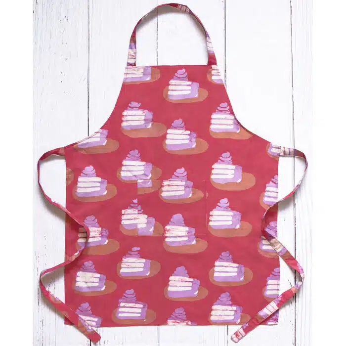 Apron Reversible: Cakes - Melon-Organic