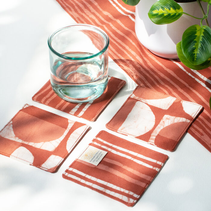 Coasters: Mod Circles - Rust-Organic