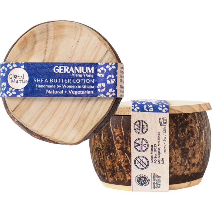 Shea Butter Lotion: Geranium Ylang Ylang