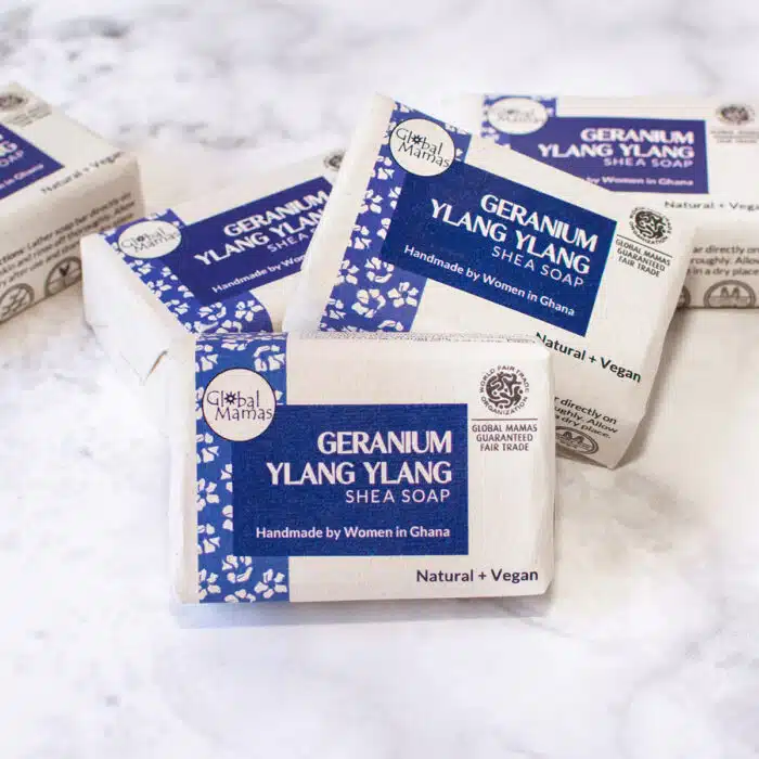 Shea Soap: Geranium Ylang Ylang