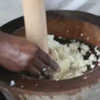 Global Mamas Cooking Workshop pounding fufu