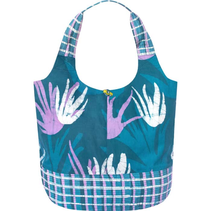 Bucket Bag: Aloe - Teal-Organic