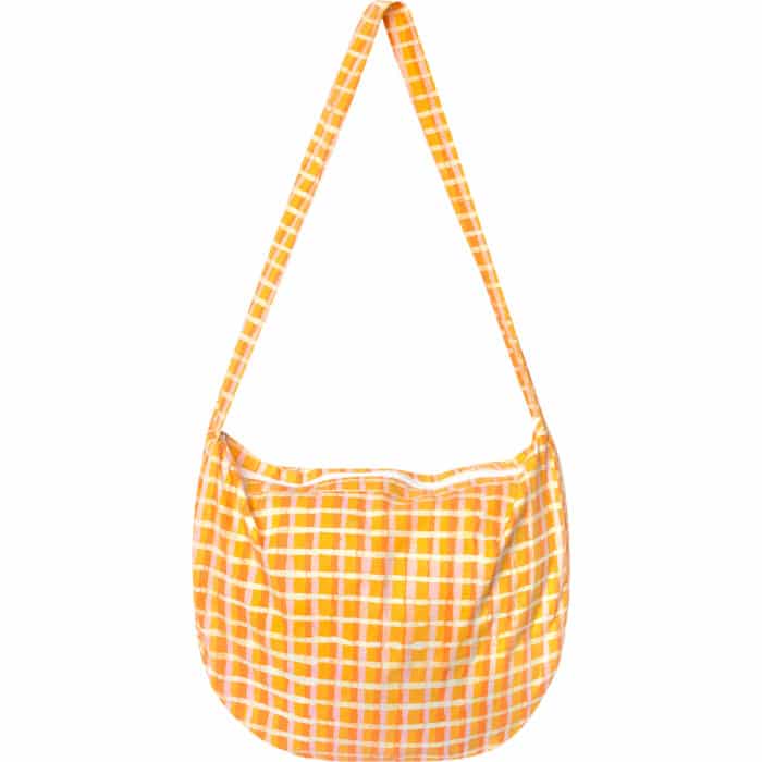 Globe Trotter: Plaid - Gold-Organic