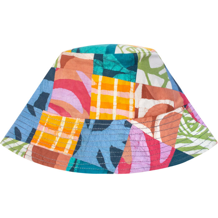 Adult Sun Hat: Patchwork - Assorted-Organic