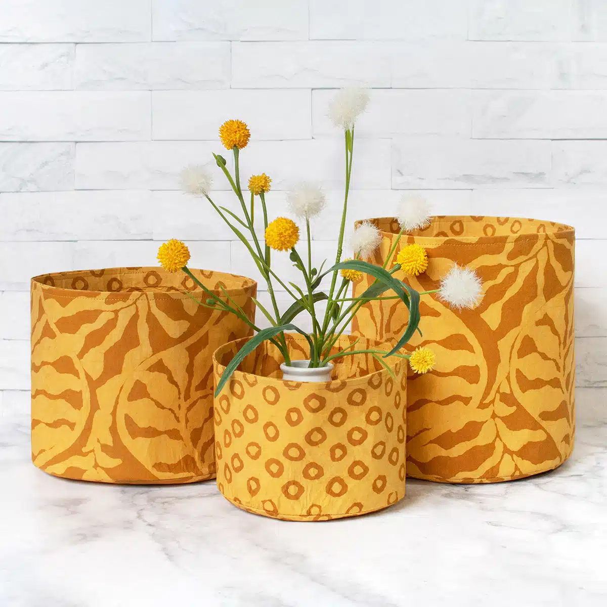 Stackable Bins: Terrace - Amber-Organic