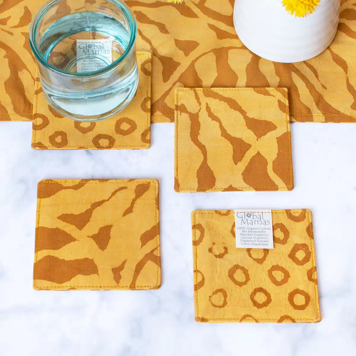 Coasters: Terrace - Amber-Organic