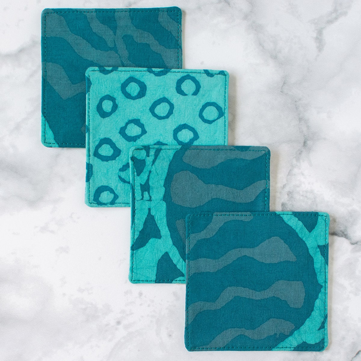 Coasters: Terrace - Teal-Organic - Image 2