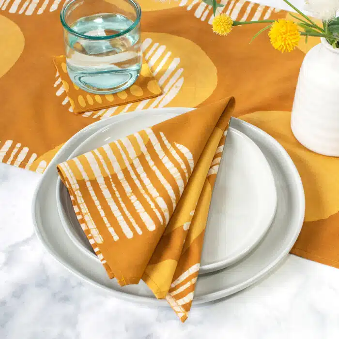 Napkin: Eclipse - Amber-Organic