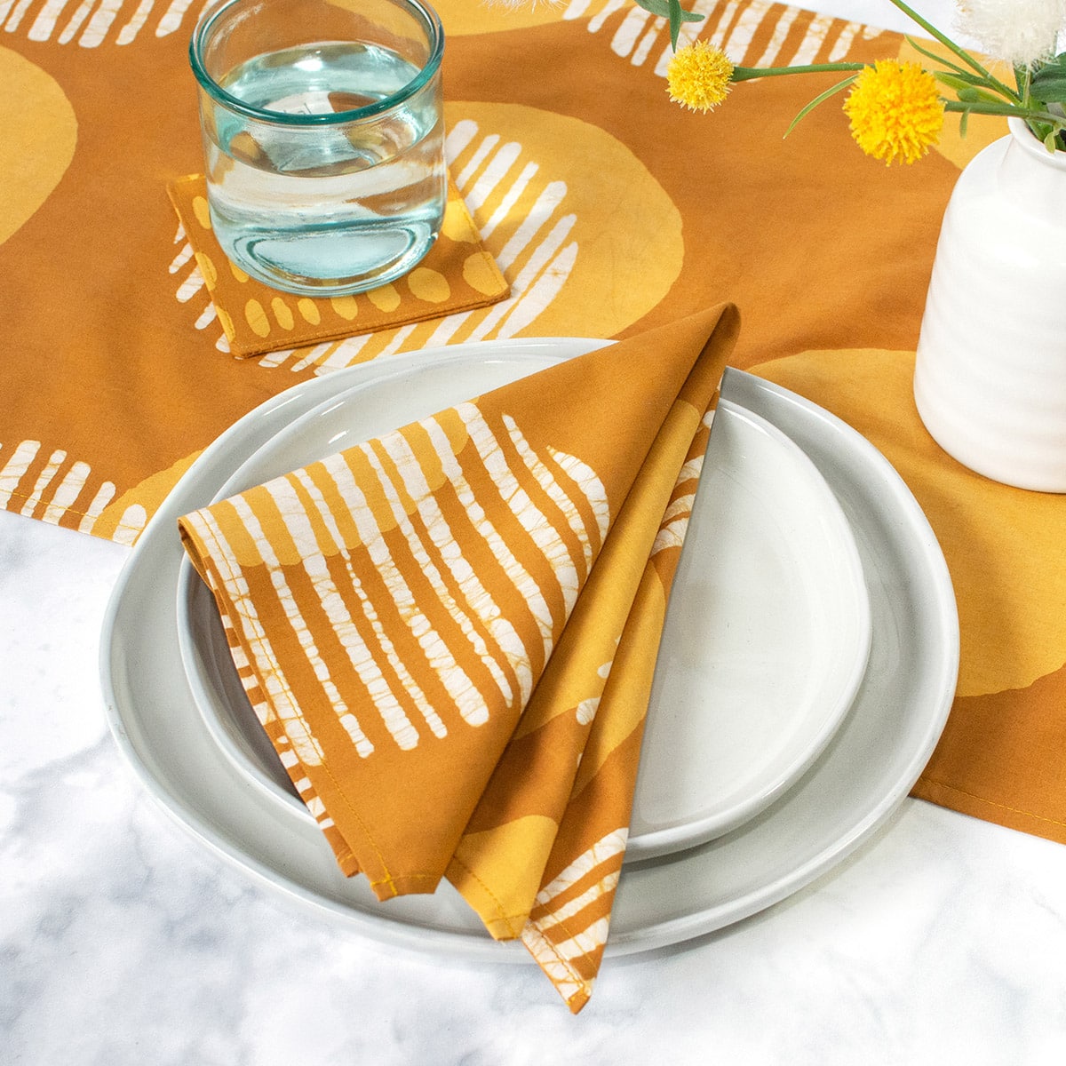 Napkin: Eclipse - Amber-Organic