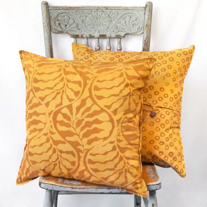 Pillow Covers-Set of 2: Terrace - Amber-Organic