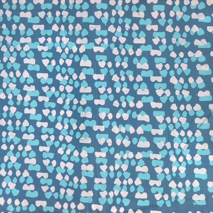 Batik Fabric: Code - Sea Glass-Organic