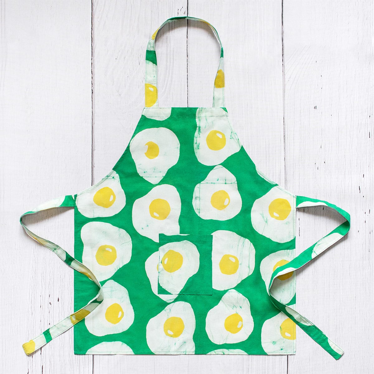 Apron Kids: Eggs – Green-Organic